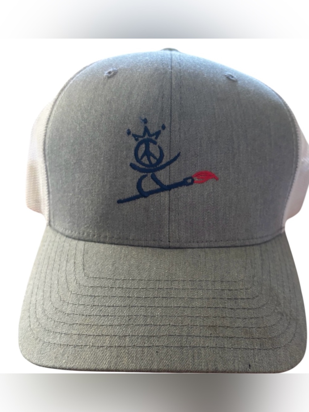 SCOTTY CAMERON GALLERY Peace Painter Truckers Hat Gray White Mesh Back Golf